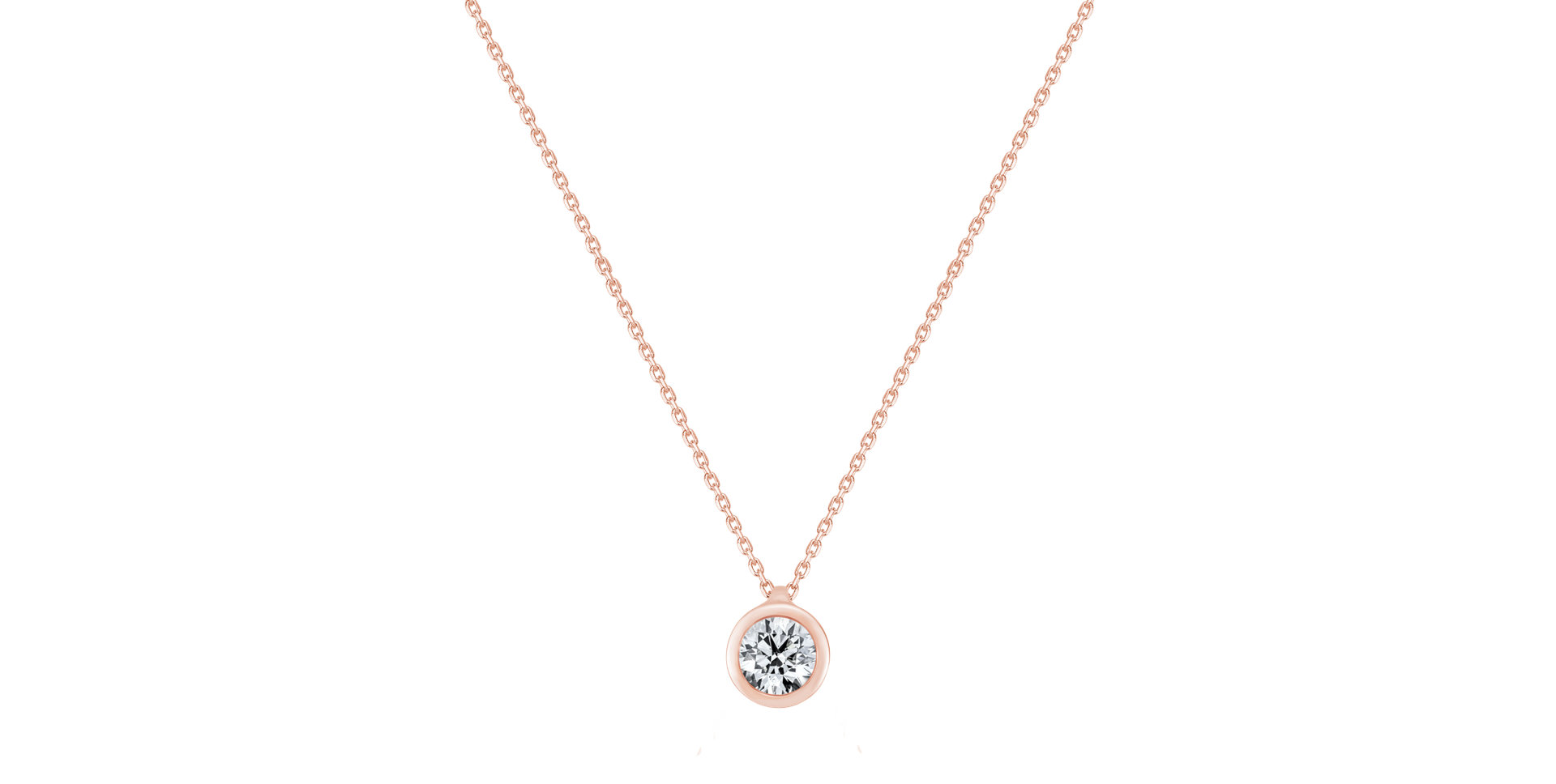 Prívesok s diamantom Cora