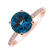 Prsteň s diamantmi a topásom Zorabelle2