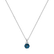 Náhrdelník s diamantom a topásom Midnight Serenity2