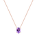 Náhrdelník s ametystom Mystic Depth2