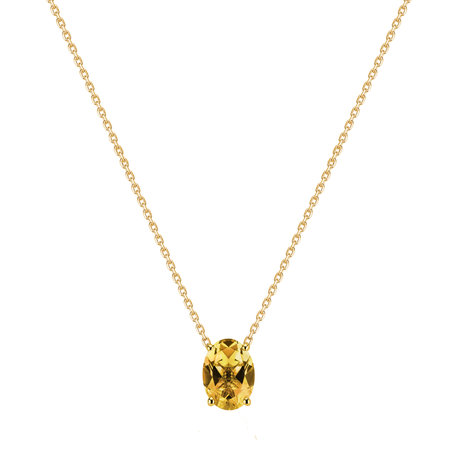 Náhrdelník s citrínom Mystic Depth