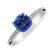 Prsteň s diamantmi a tanzanitom Melody Symphony2