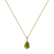 Náhrdelník s diamantom a peridotom Whispers of Light2