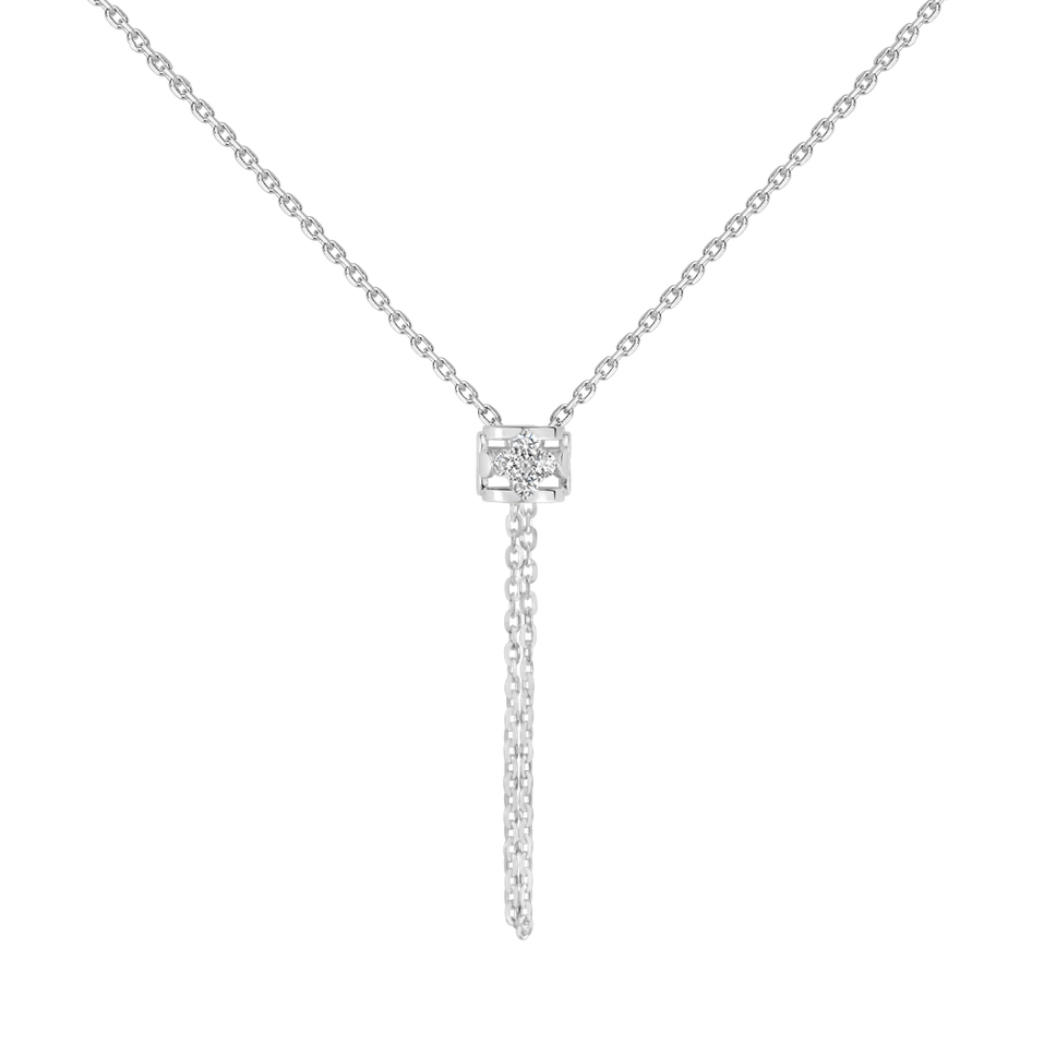Náhrdelník s diamantmi Virela