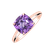 Prsteň s ametystom Araminta2