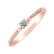 Prsteň s diamantmi Pure Love2