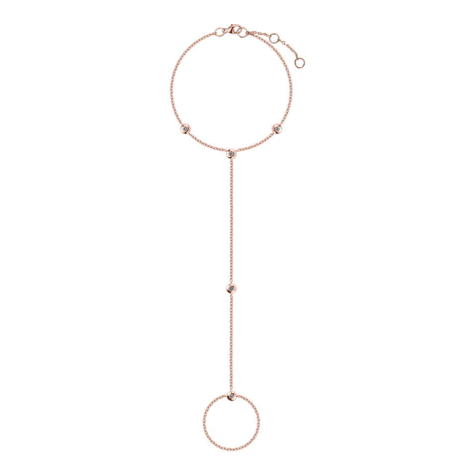 Náramok/prsteň s diamantmi Euphoric Dots