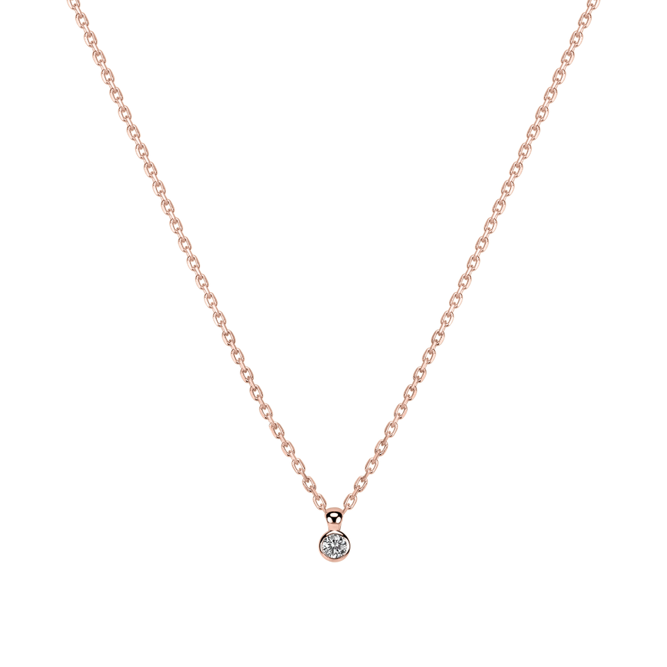 Náhrdelník s diamantom Eye Sparkle