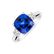 Prsteň s diamantmi a tanzanitom Everspell2