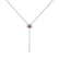 Náhrdelník s diamantmi a rubínmi Amea2