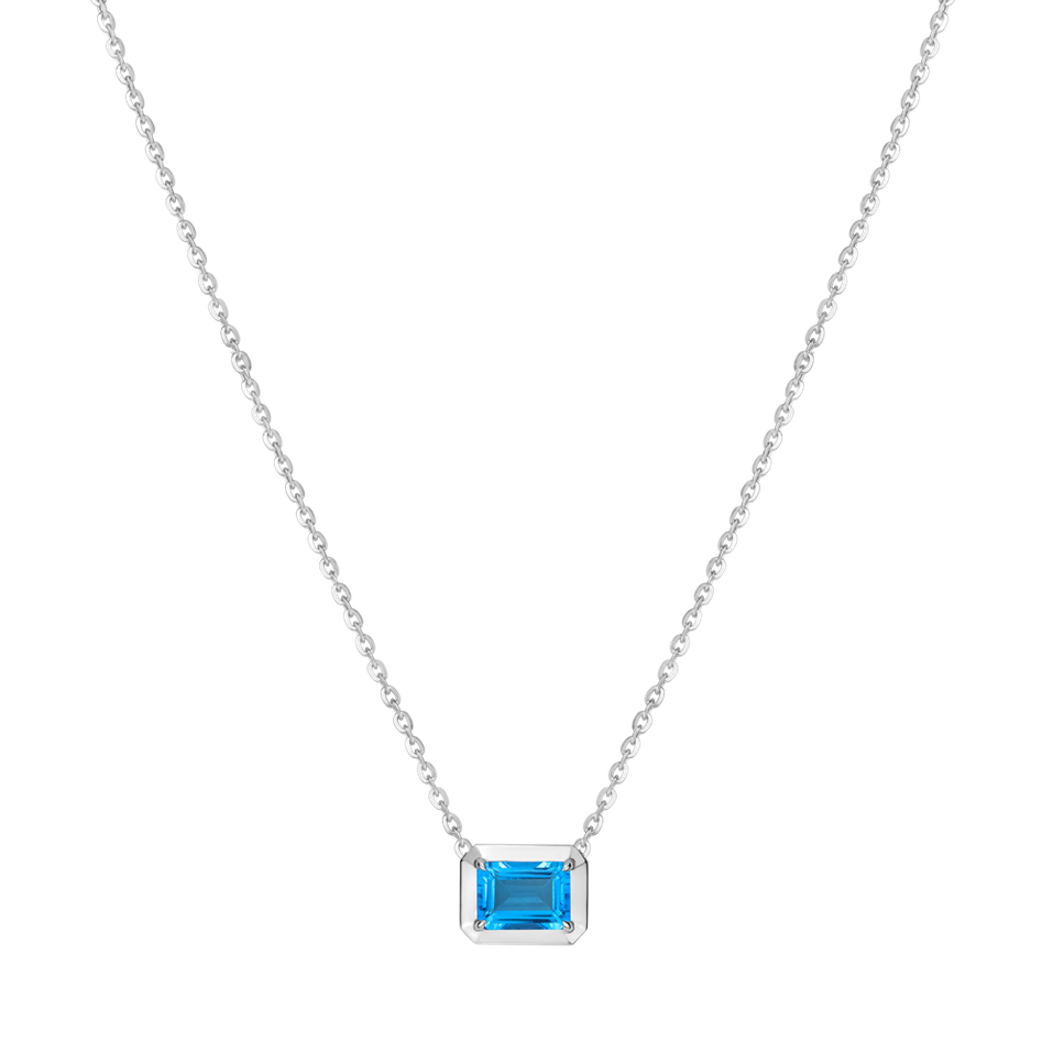 Náhrdelník s topásom Aqualis