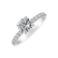 Prsteň s diamantmi The Ice Queen2