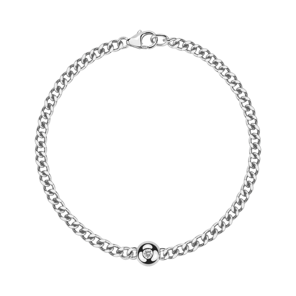 Náramok s diamantom Circle of Clarity