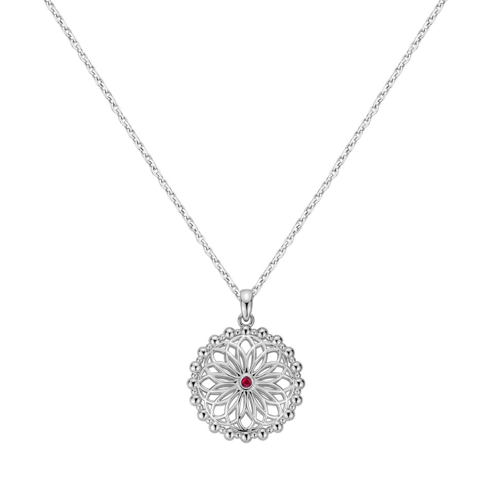 Náhrdelník s rubínom Touch of Light