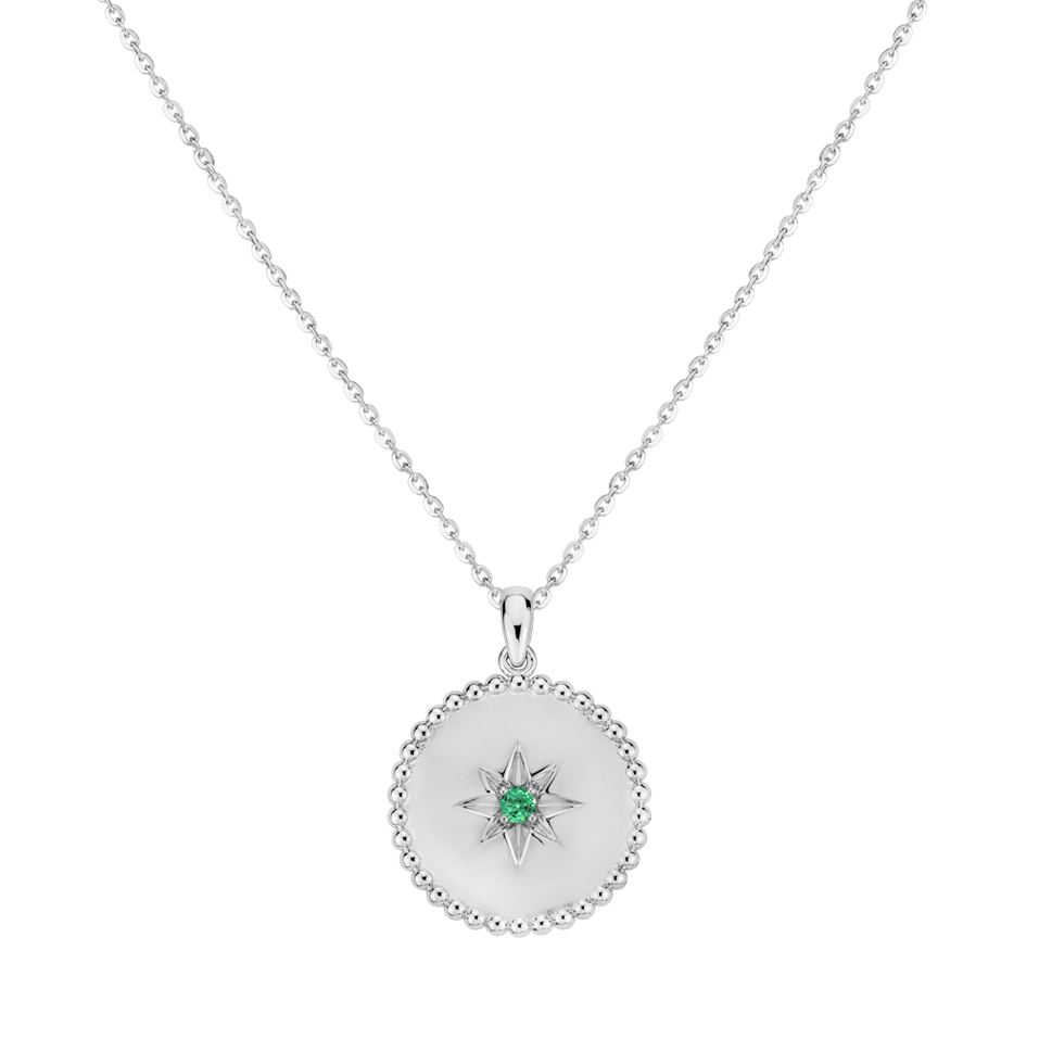 Náhrdelník se smaragdom Star of Life