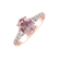 Prsteň s diamantmi a turmalínom Shimmering Dazzle1