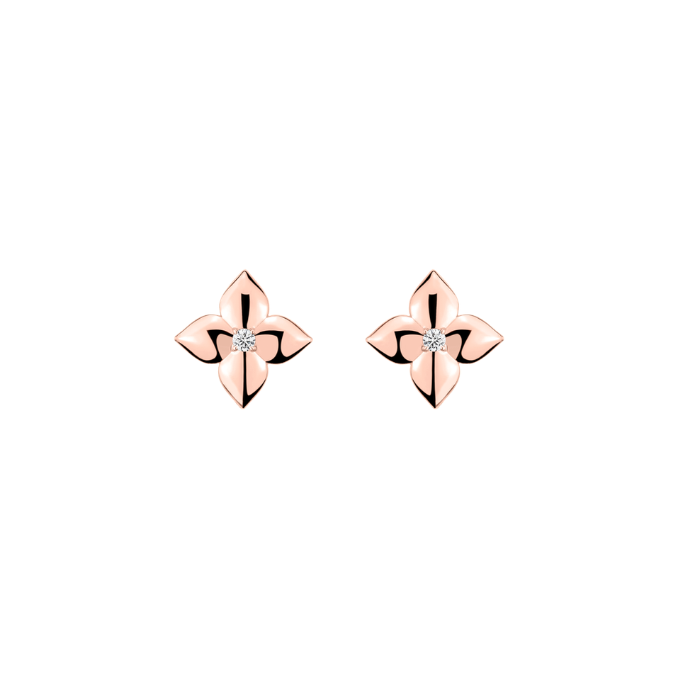 Náušnice s diamantom Lily's Grace