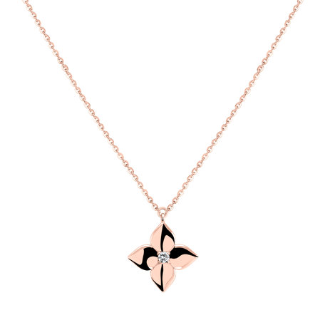 Náhrdelník s diamantom Lily's Grace