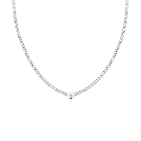 Náhrdelník s diamantom Circle od Clarity