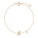 Náramok s diamantom Curly Letter L2
