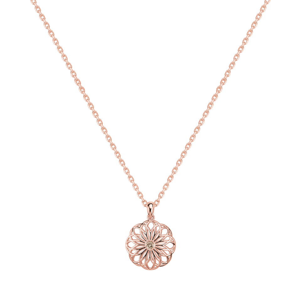 Náhrdelník s diamantom Le Soleil