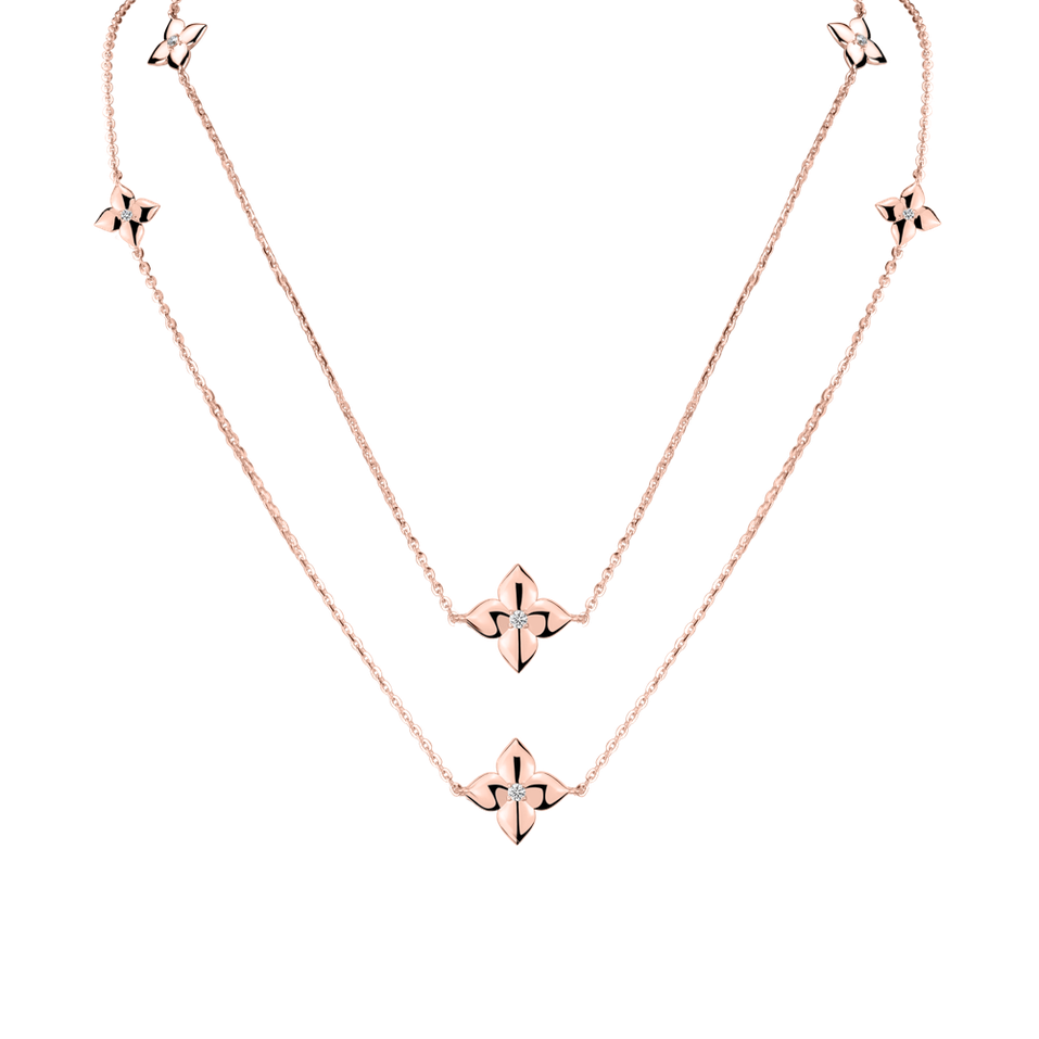 Náhrdelník s diamantmi Lily's Grace