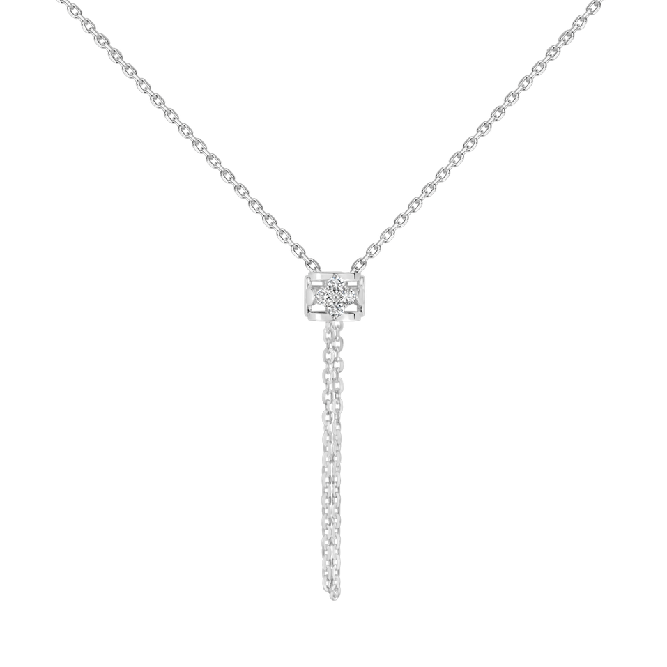 Náhrdelník s diamantmi Ziela