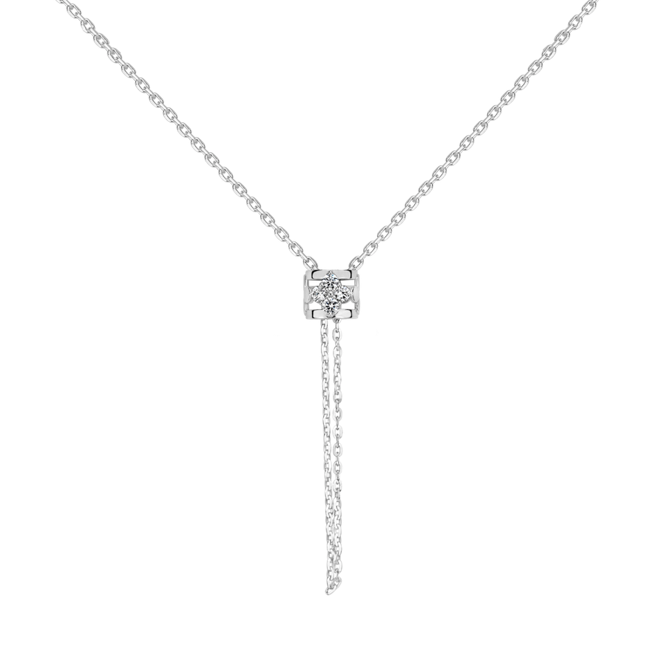 Náhrdelník s diamantmi Ziela
