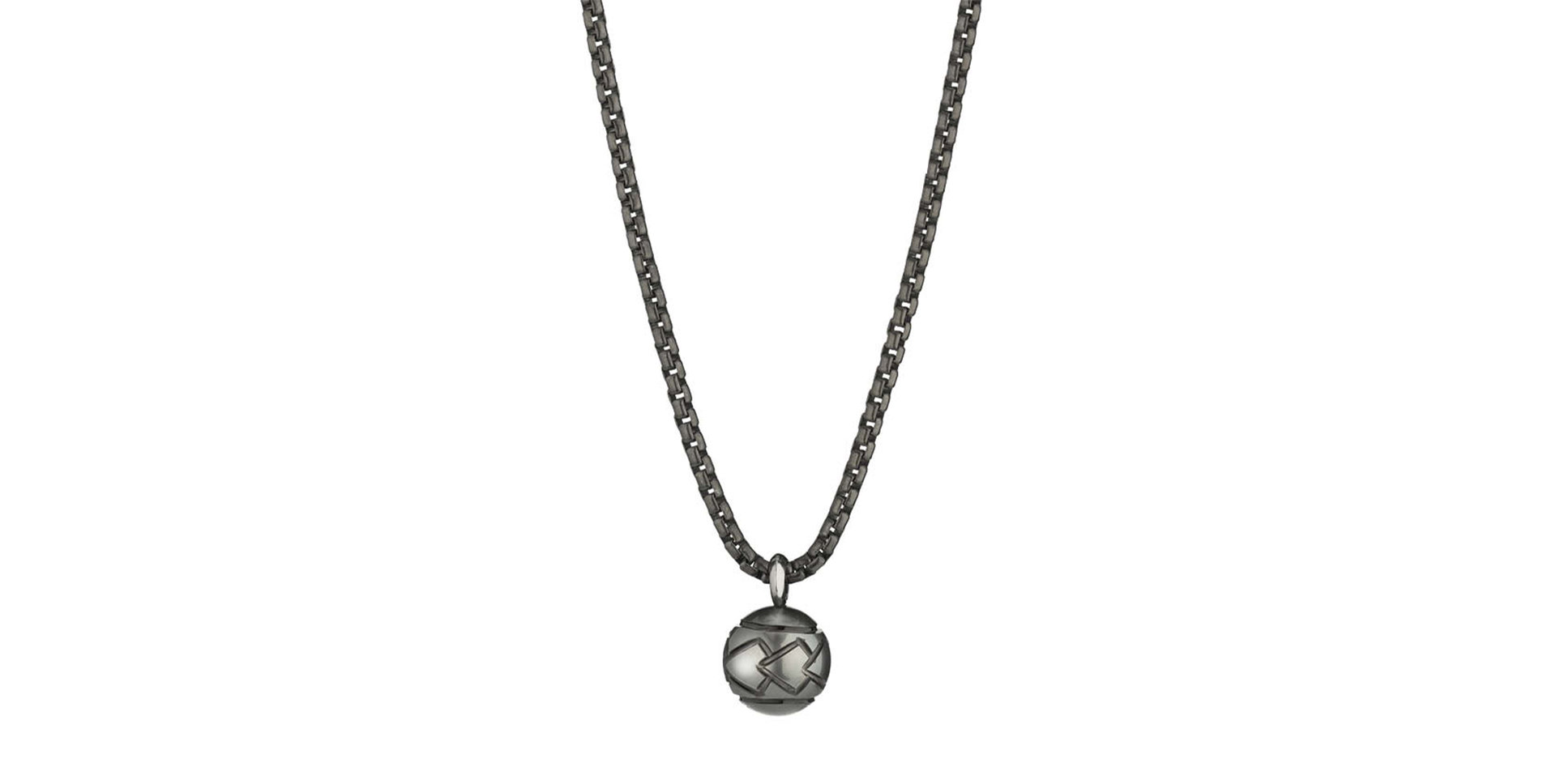 Strieborný náhrdelník s perlou Bold