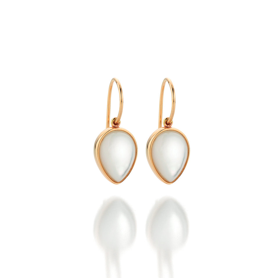 Náušnice s perleťou Melange