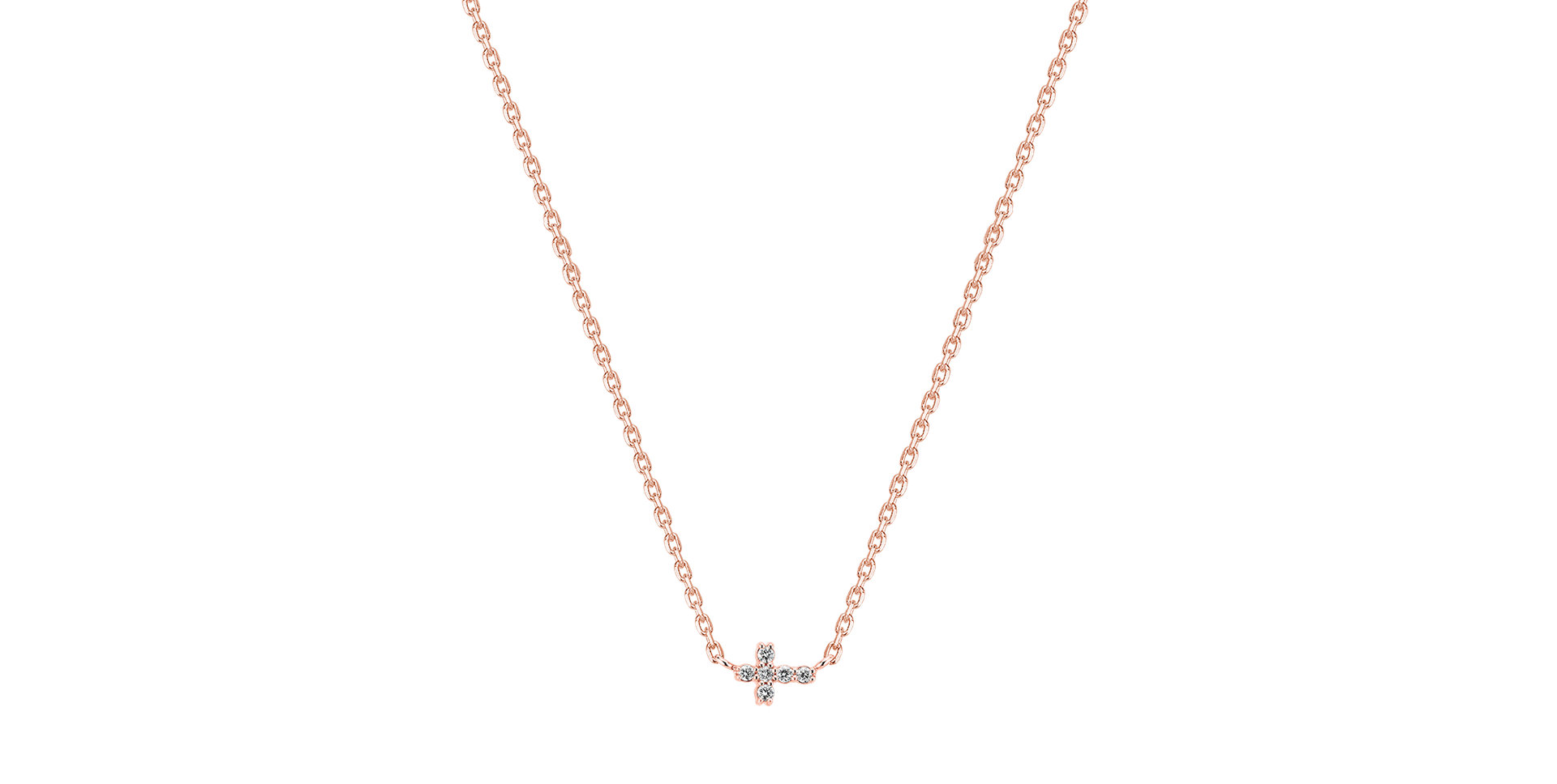 Náhrdelník s diamantmi Grace in Light