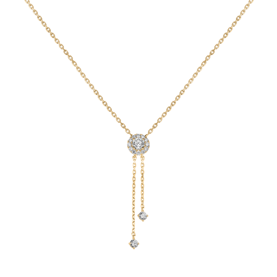 Náhrdelník s diamantmi Sirius