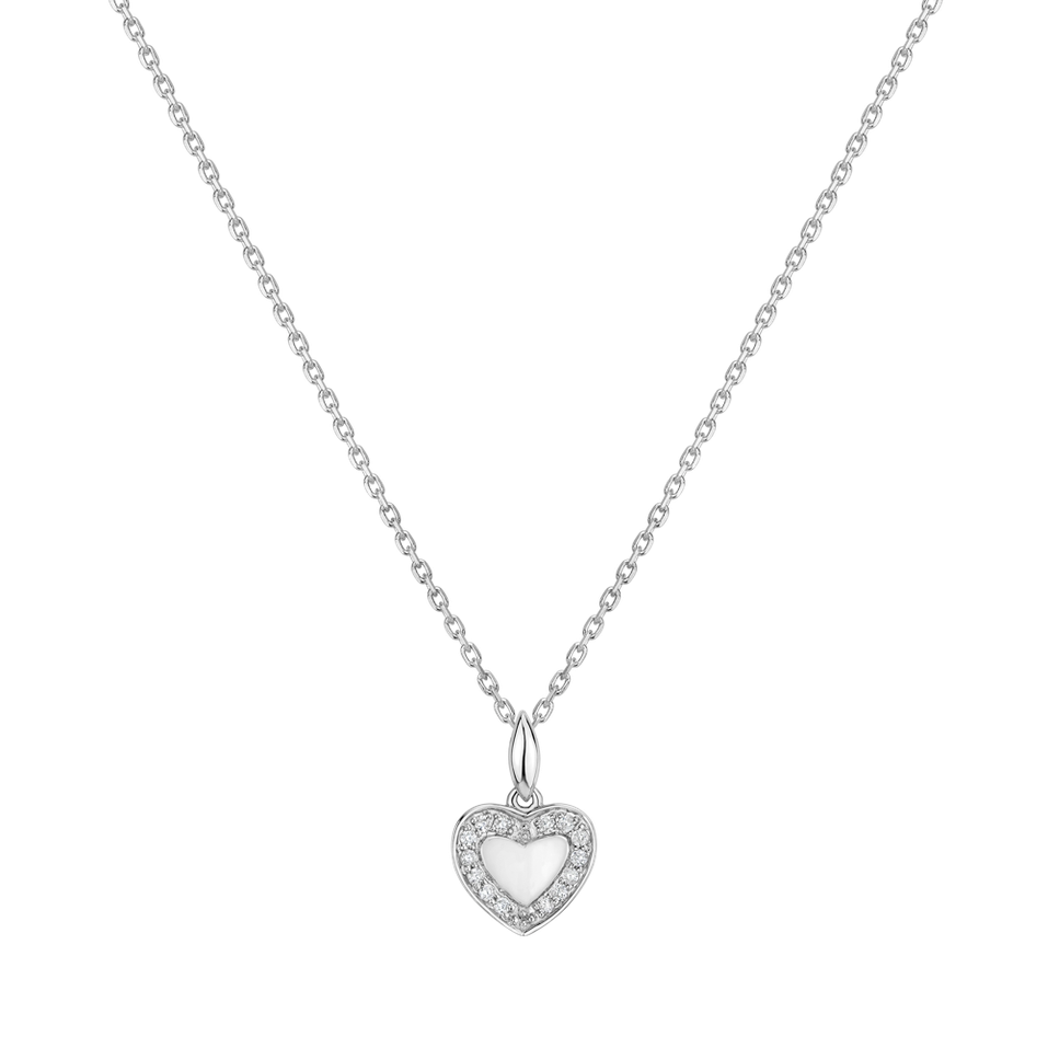 Náhrdelník s diamantmi Diamond Lover