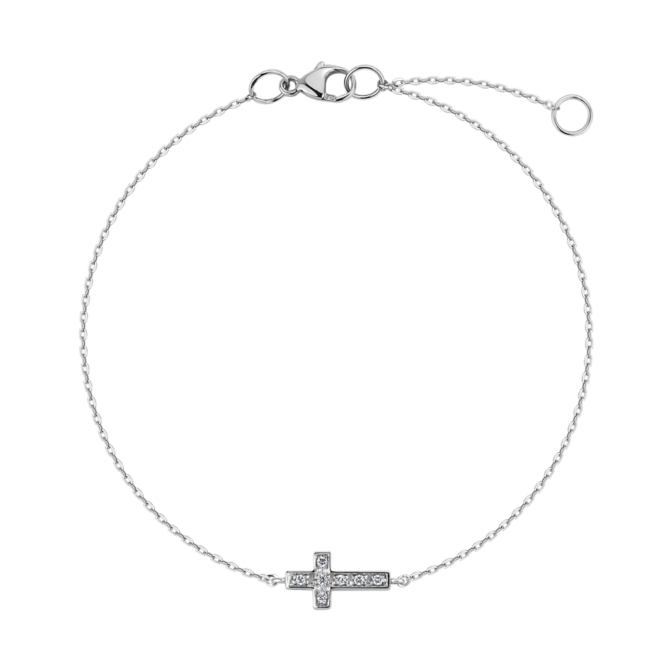 Náramok s diamantmi Faith