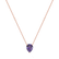 Náhrdelník s ametystom Drop2
