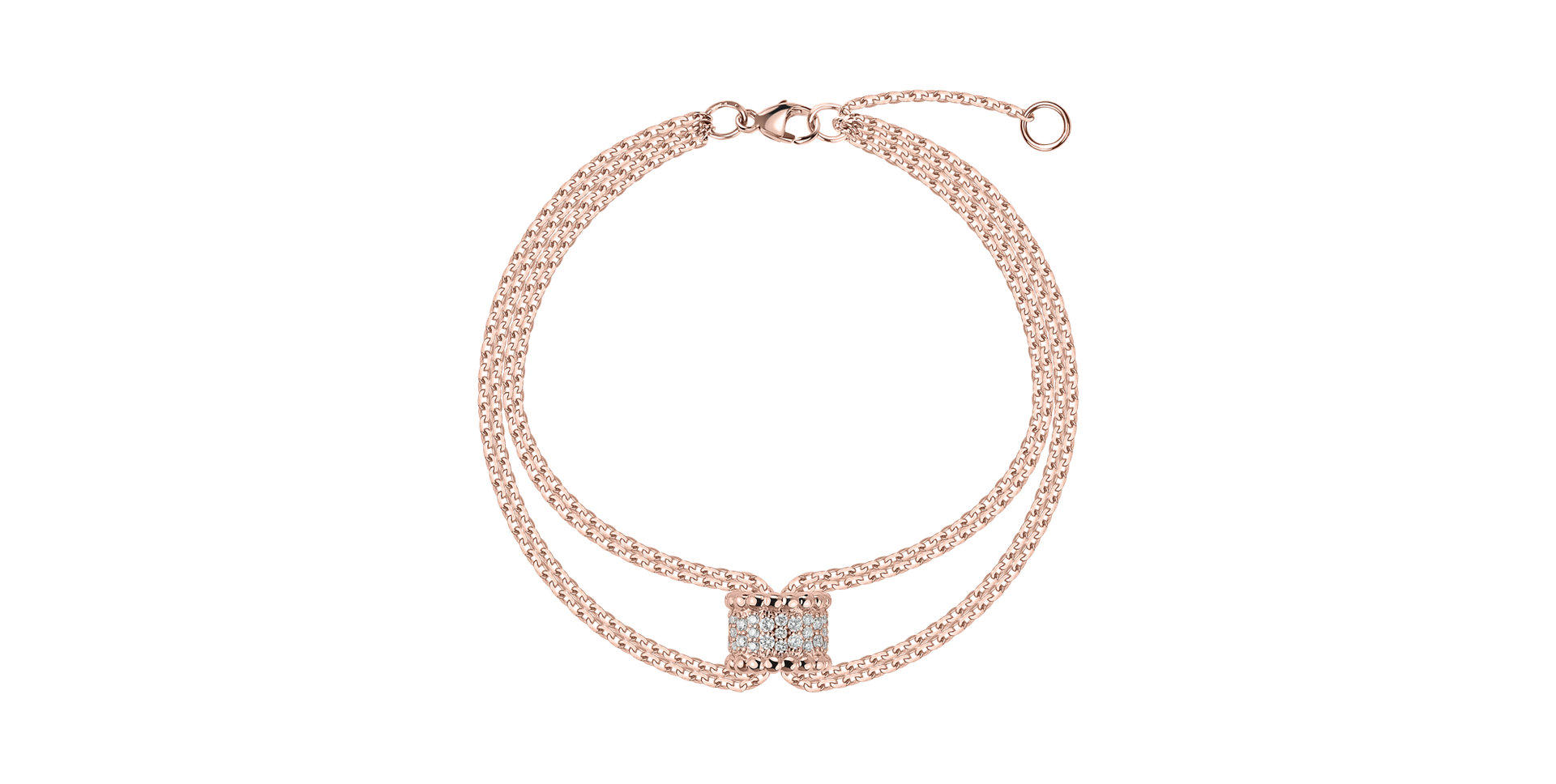 Náramok s diamantmi Evia