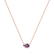 Náhrdelník s ametystom Solara Drop2