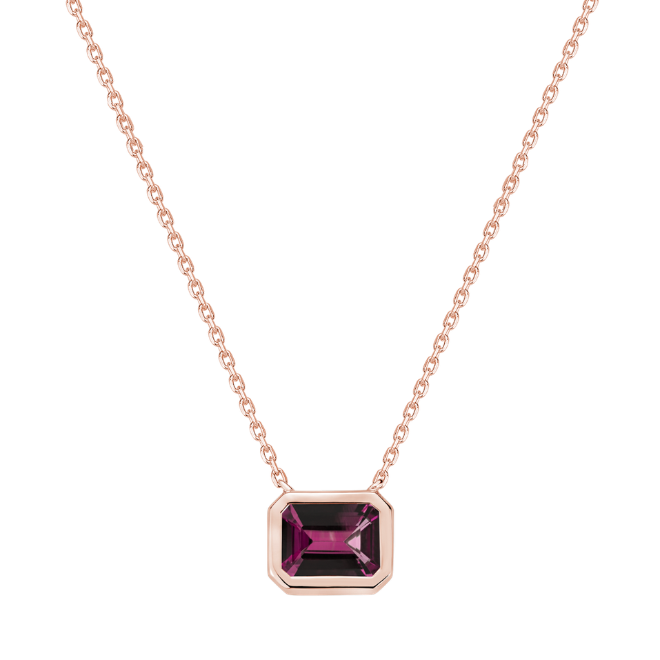 Náhrdelník s rhodolitom Aurum Breeze