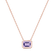 Náhrdelník s ametystom Aurum Breeze2