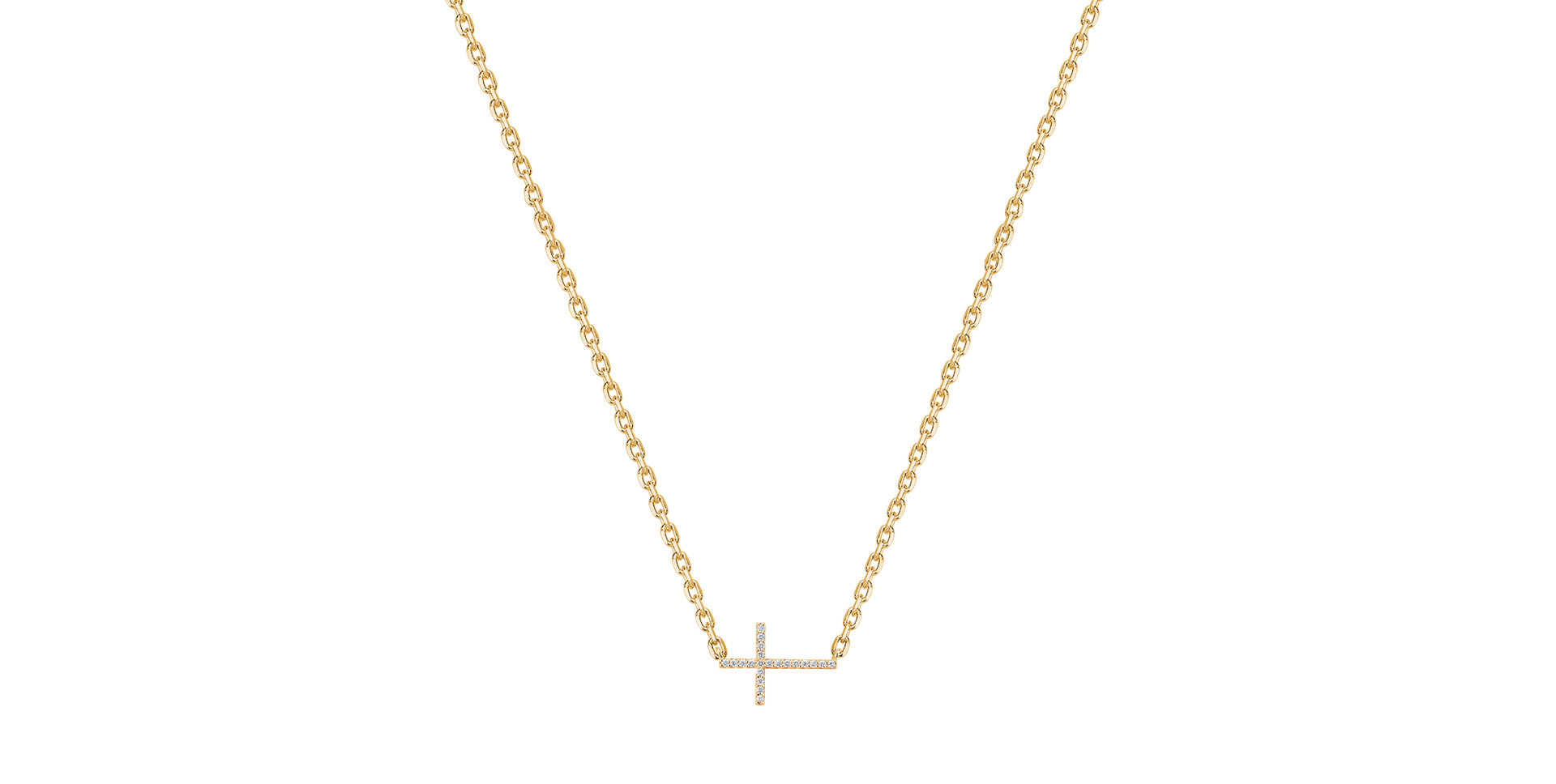 Náhrdelník s diamantmi Royal Cross