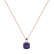 Náhrdelník s diamantom a ametystom Imelda2