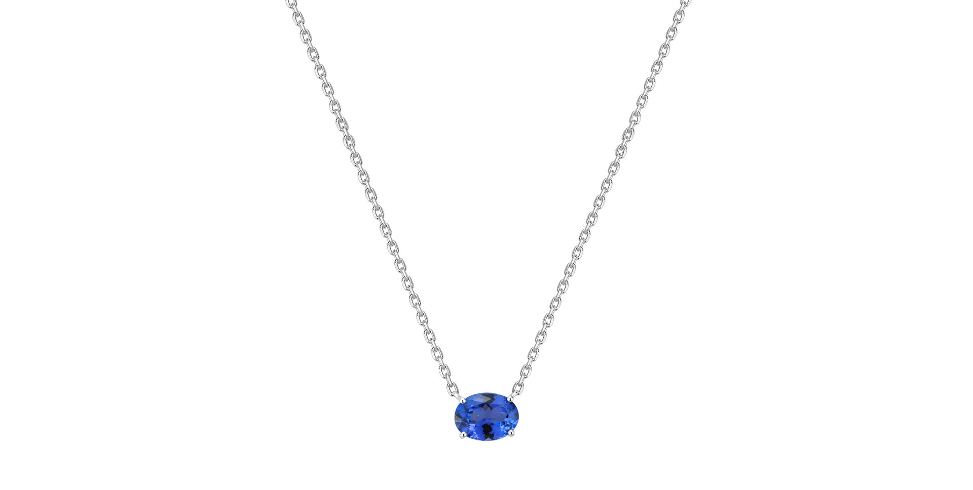 Náhrdelník s tanzanitom Eye of Ocean