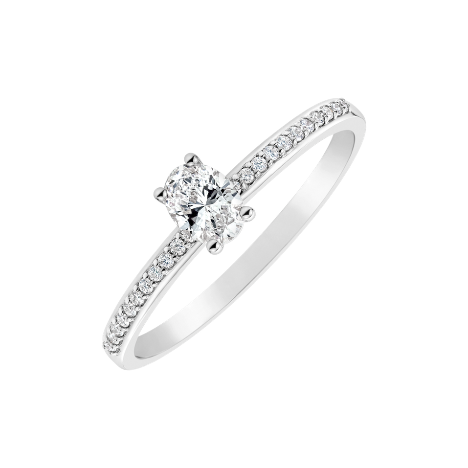 Prsteň s diamantmi Meliora