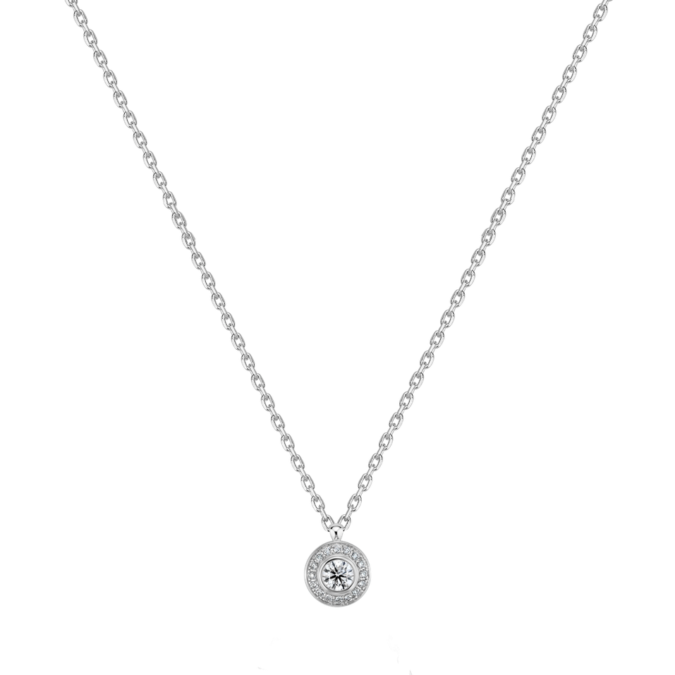 Náhrdelník s diamantmi Mephe