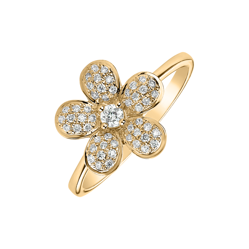 Prsteň s diamantmi Miss Daisy