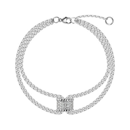 Náramok s diamantmi Evia