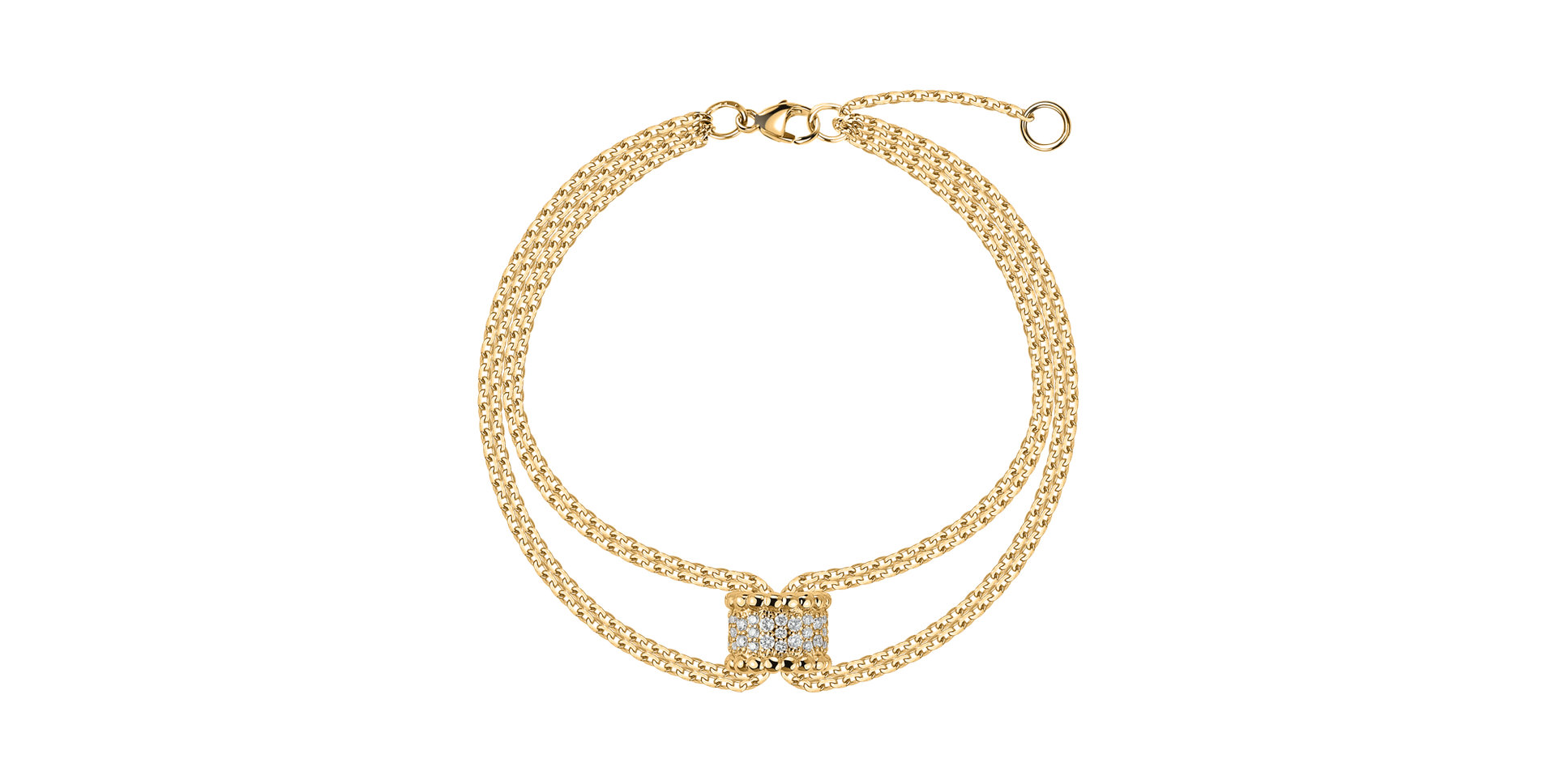 Náramok s diamantmi Evia