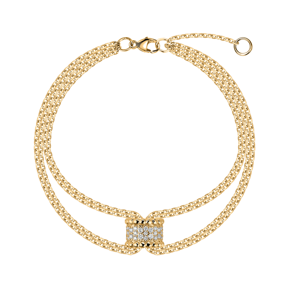 Náramok s diamantmi Evia