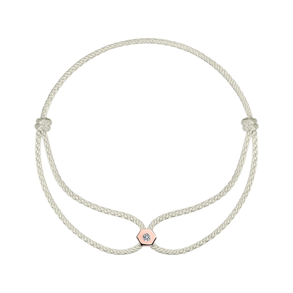 Náramok s diamantom HexaFusion