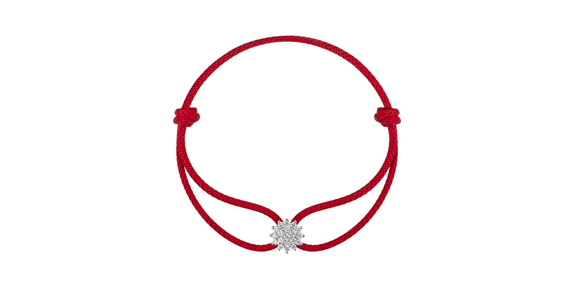 Náramok s diamantmi Delicate Star